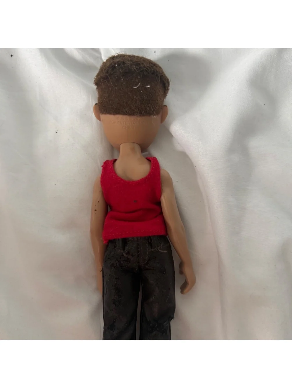 2002 Bratz Boyz Dylan w/Faux Leather Pants And Shirt, Shoes Boy Doll